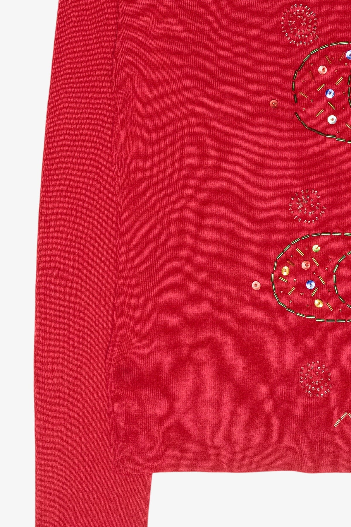 Spiral Tree Vintage Ugly Christmas Pullover (2000s)