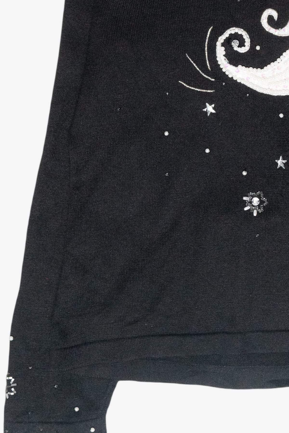 Whimsical Santa Vintage Ugly Christmas Pullover (2000s)