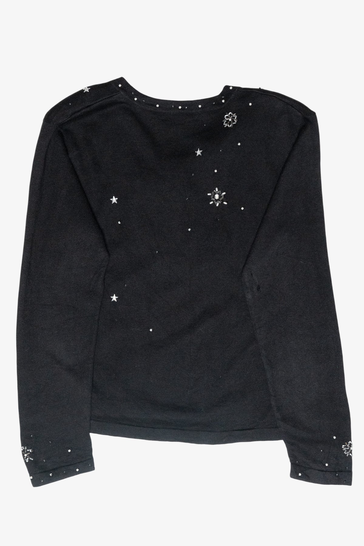 Whimsical Santa Vintage Ugly Christmas Pullover (2000s)