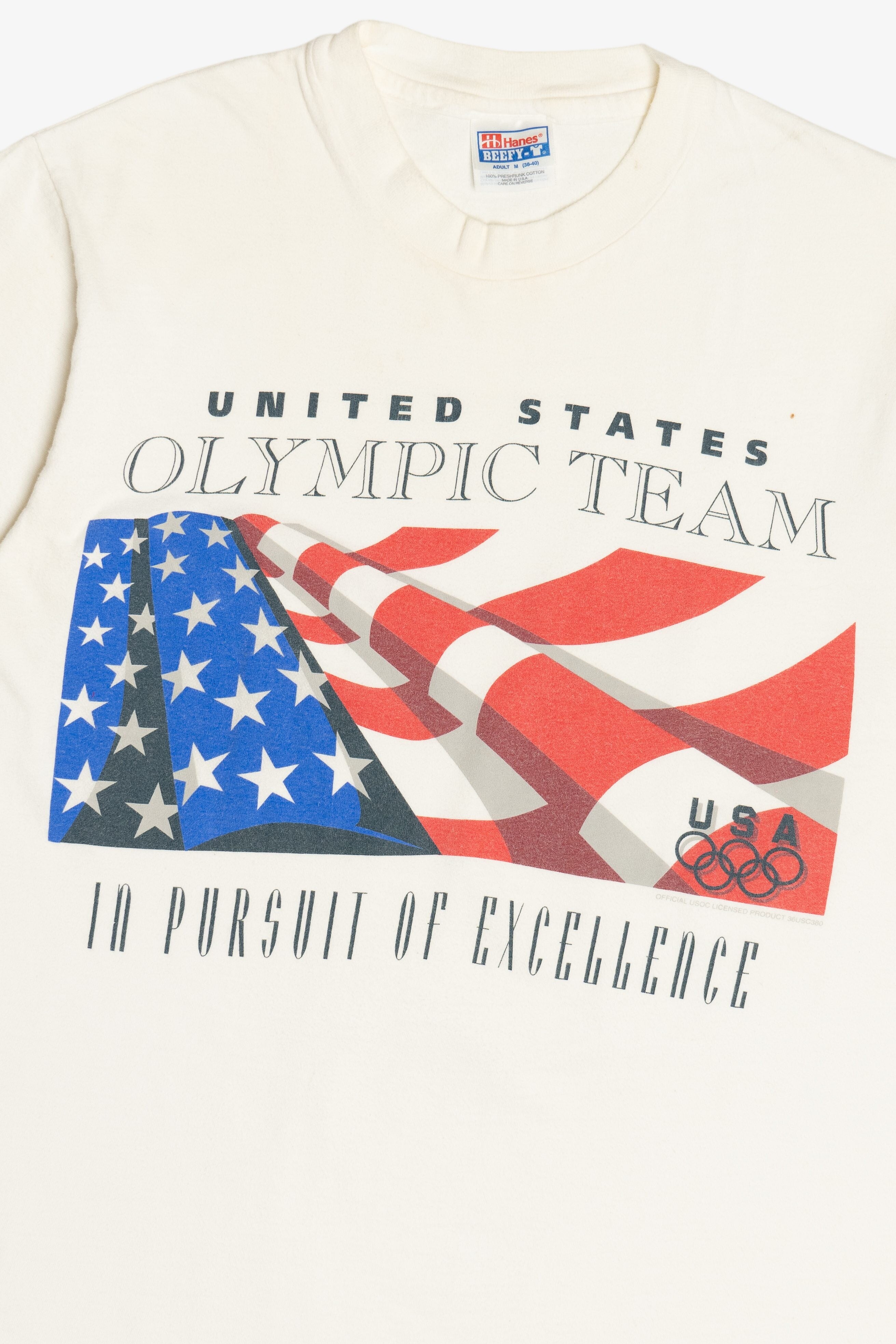 Vintage "United States Olympic Team" Atlanta 1996 T-Shirt (1990s)