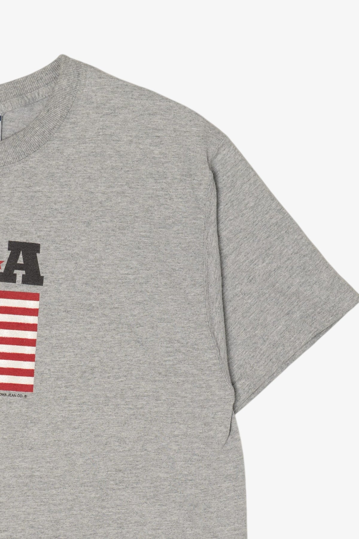 Vintage Gray USA American Flag Sonoma T-Shirt (2000s)