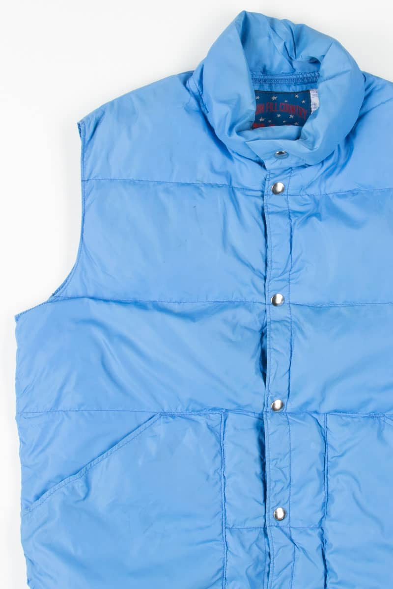 Sky Blue Down Vest