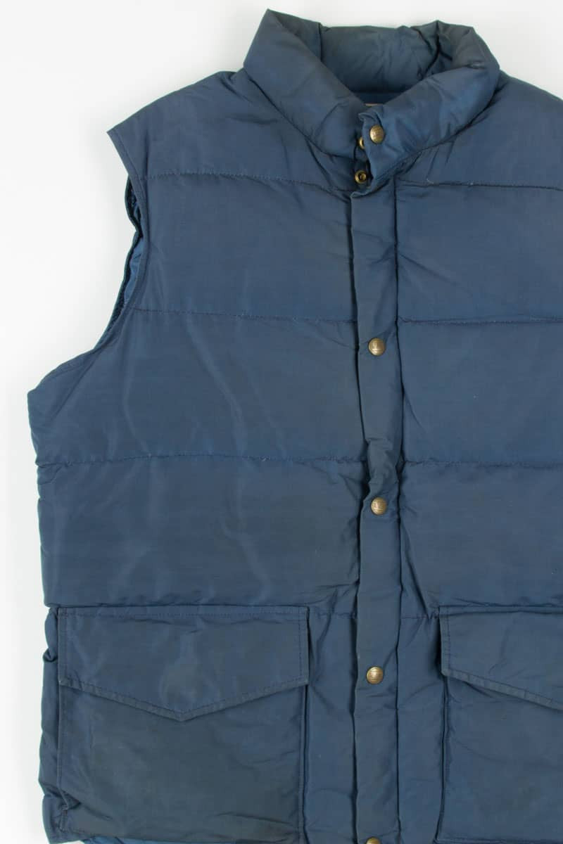 Navy L.L. Bean Down Vest