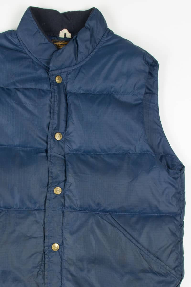 Navy Eddie Bauer Puff Vest