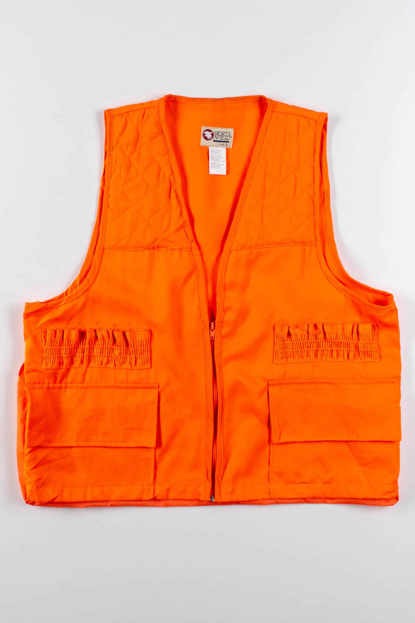 Blaze Orange Hunting Vest