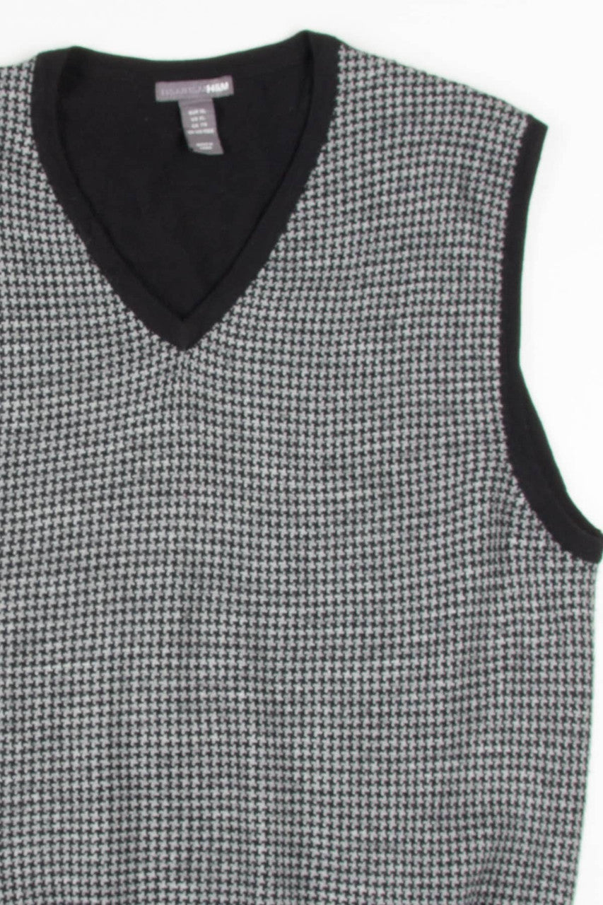 Houndstooth Sweater Vest 230