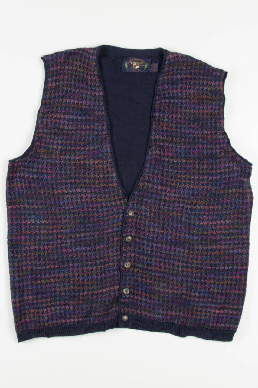 Houndstooth Lake Harmony Sweater Vest 257