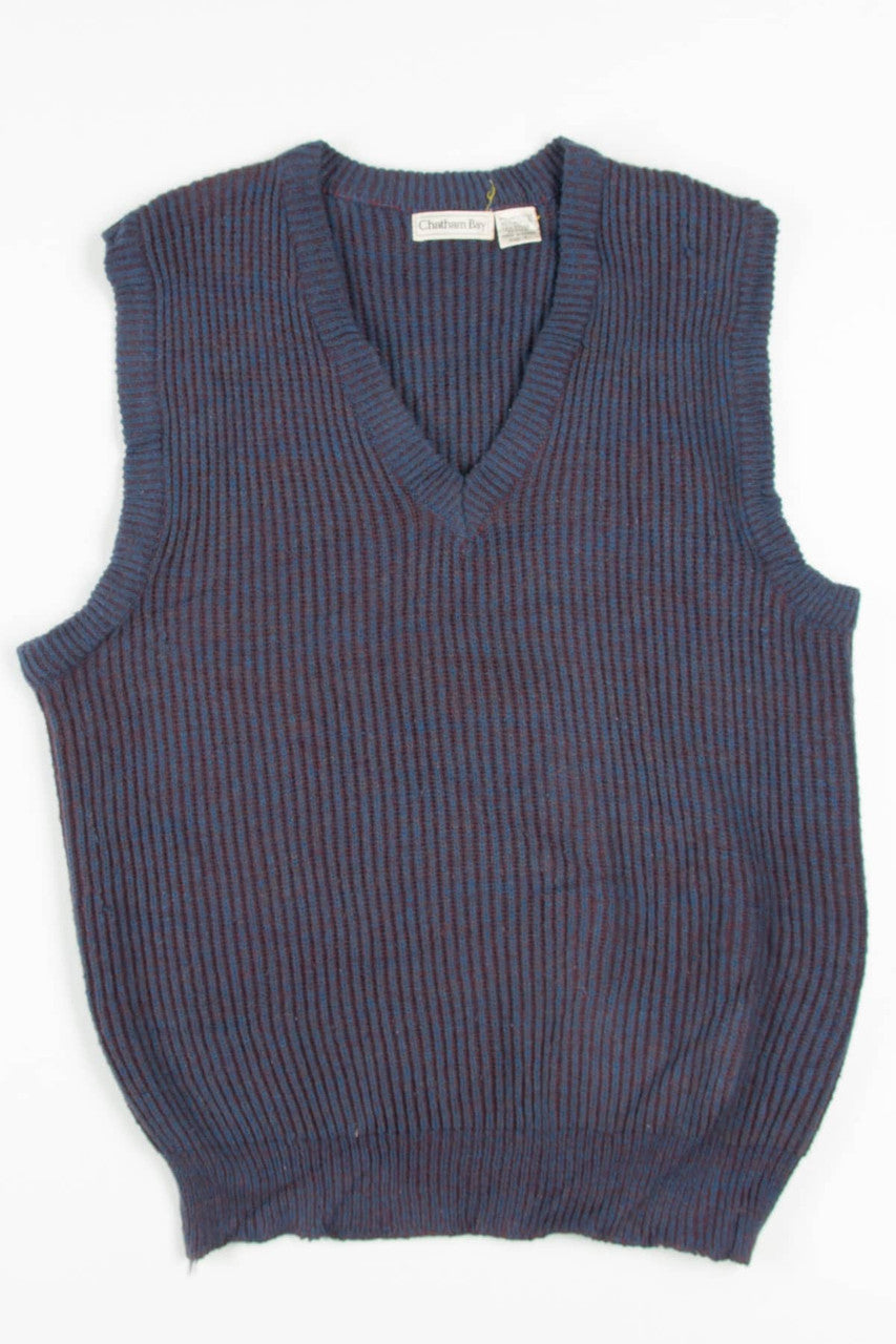 Vintage Ribbed Chatham Bay Sweater Vest 264