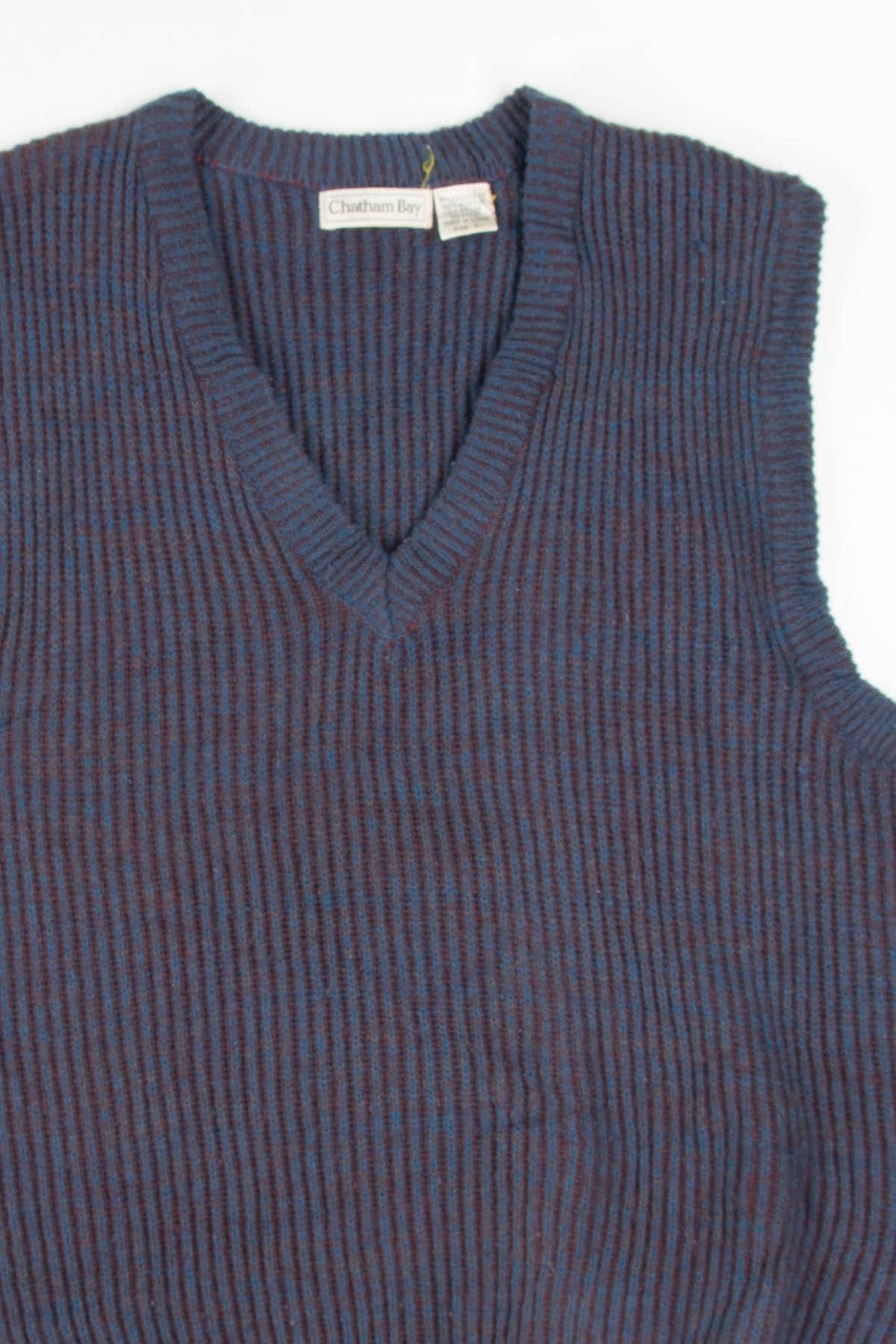 Vintage Ribbed Chatham Bay Sweater Vest 264