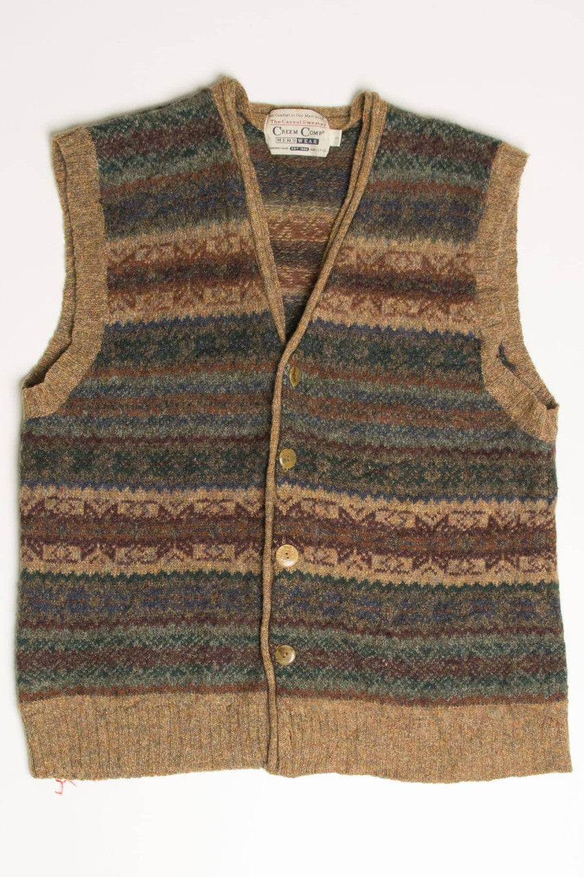 Fair Isle Sweater Vest 269