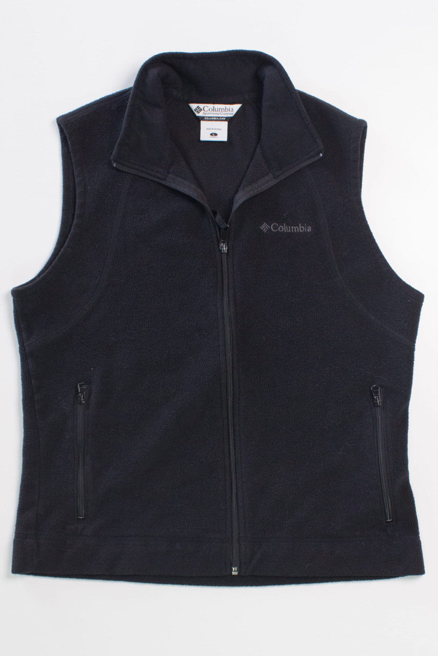 Black Columbia Fleece Vest