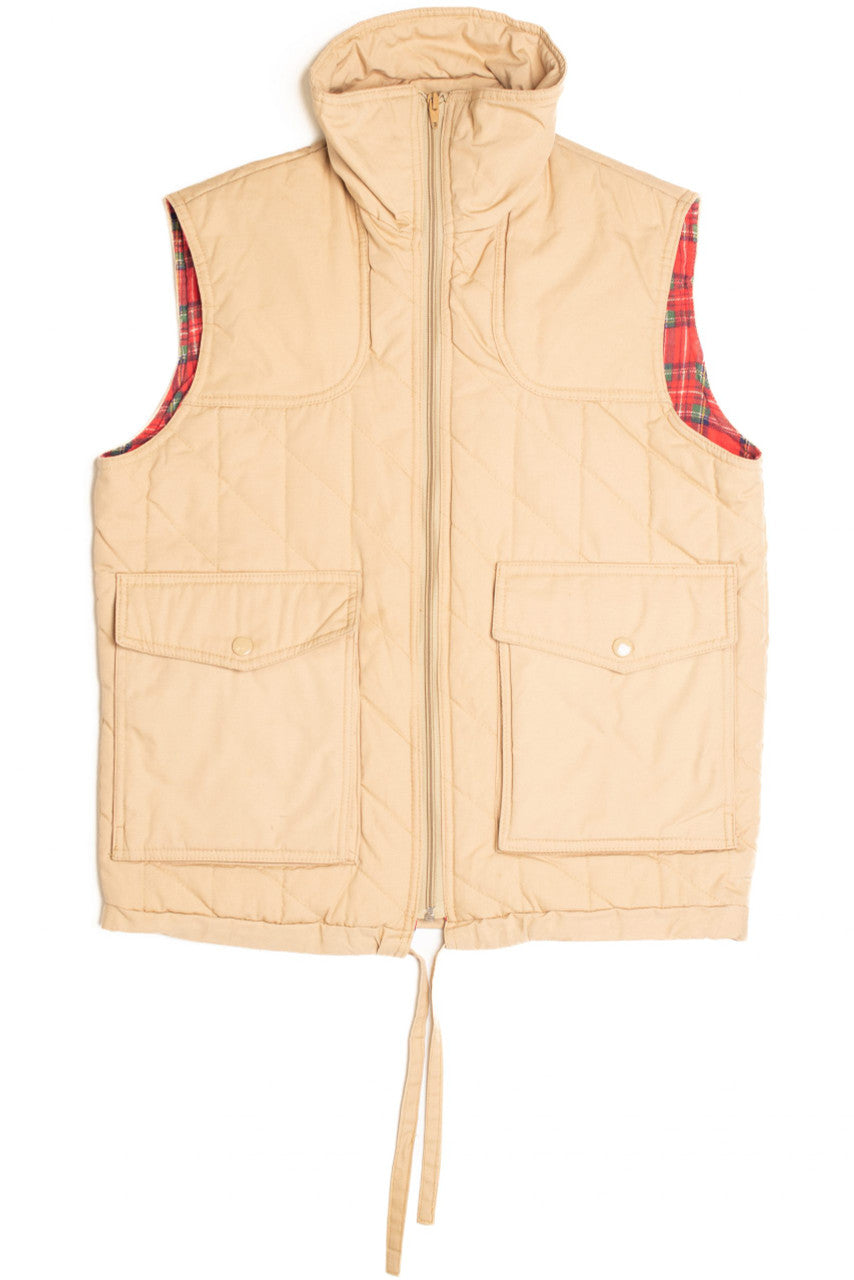 Used Flannel Lined Vest
