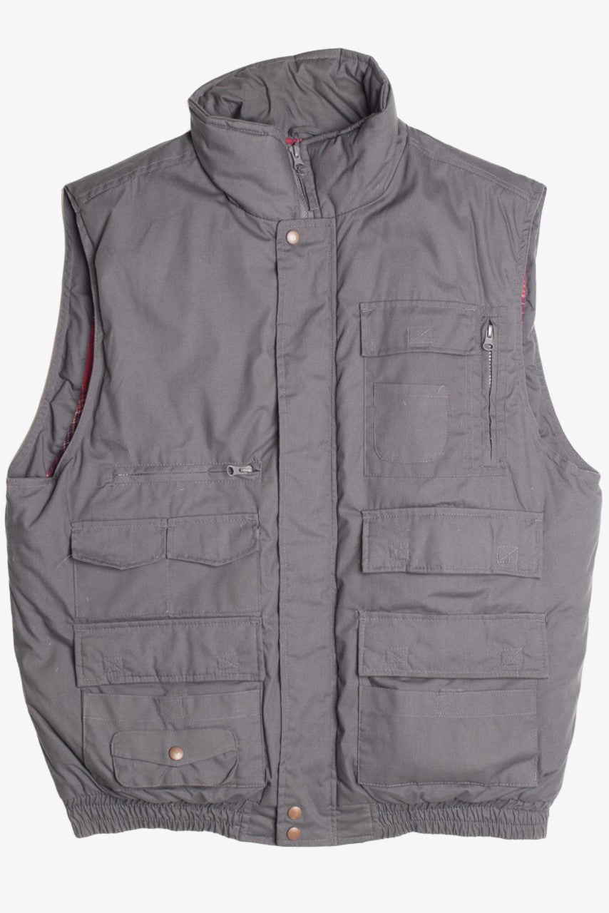 Thick Insulated Dark Grey Vest