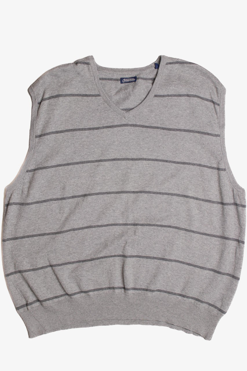 Gray Striped Vest 582