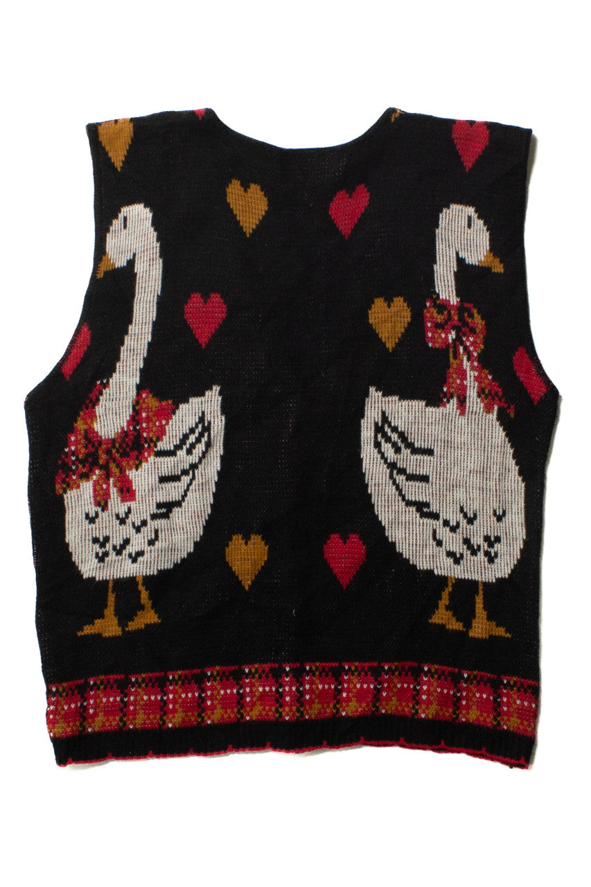 Vintage Goose Lovers Sweater Vest (1990s)