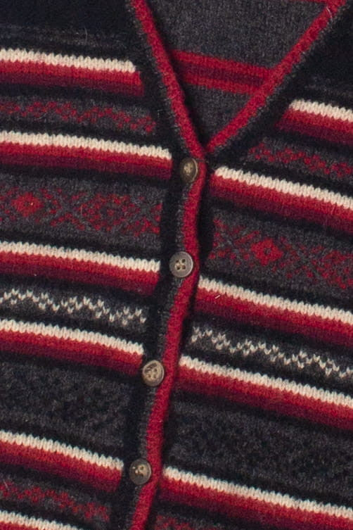 Vintage Parisian Petites Wool Sweater Vest