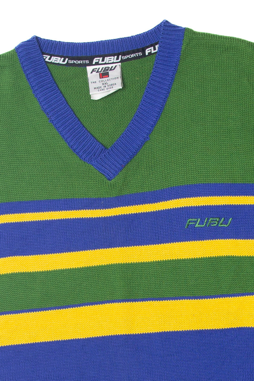 Stripped Fubu Vest