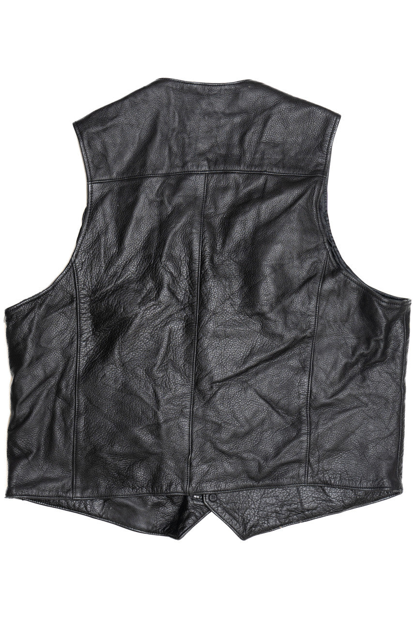 Vintage Leather Limited Leather Vest (1990s)