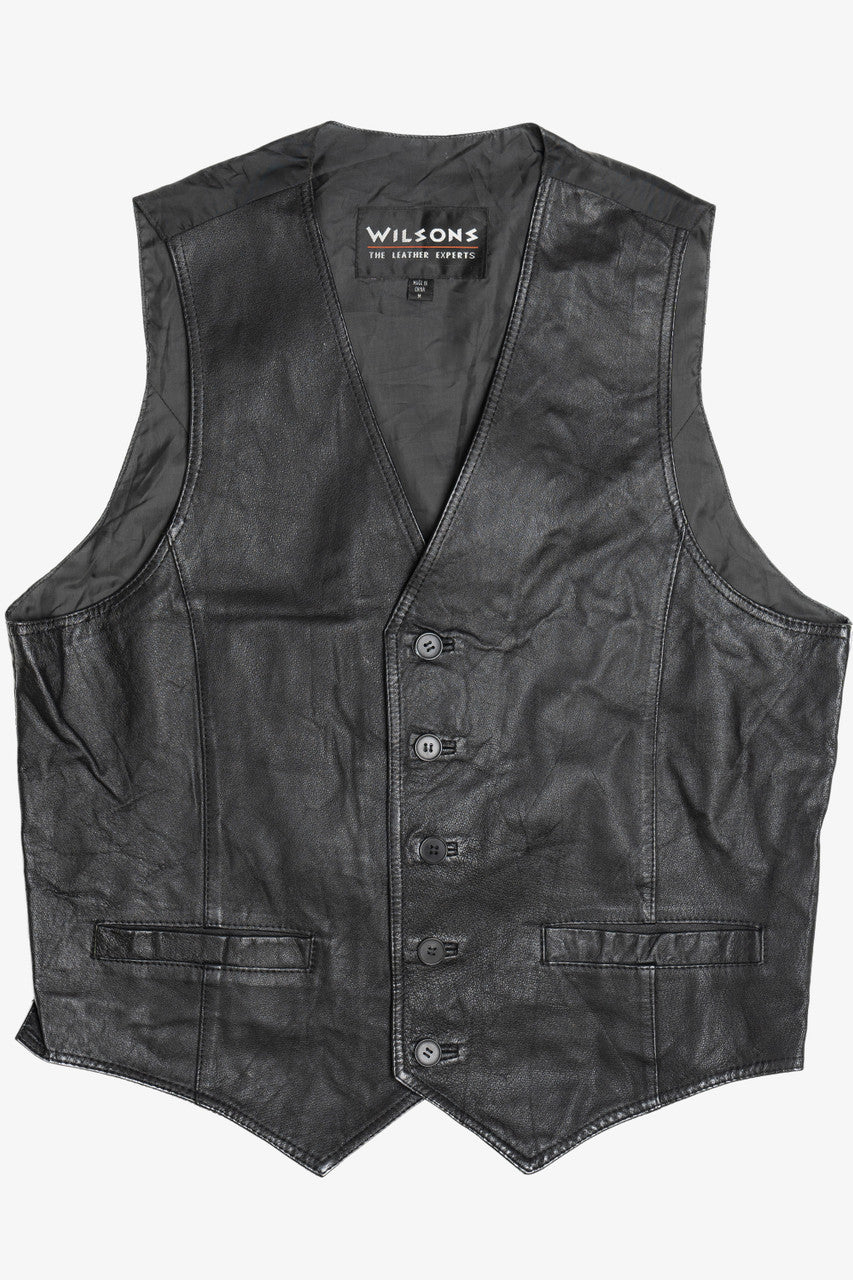 Vintage Wilsons Leather Vest (1990s) 680