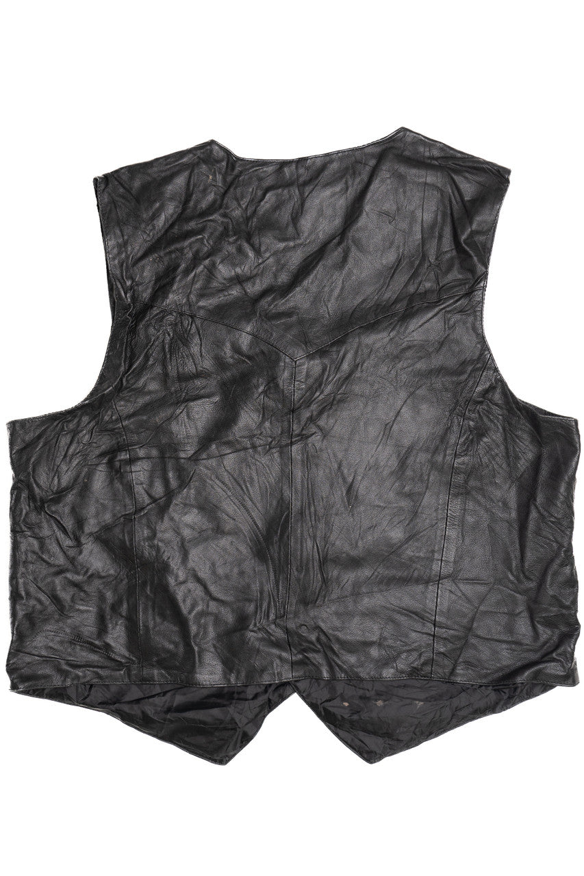 Vintage Scully Buttery Soft Leather Vest (1990s) 685