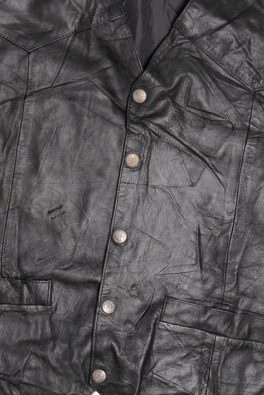Vintage Scully Buttery Soft Leather Vest (1990s) 685