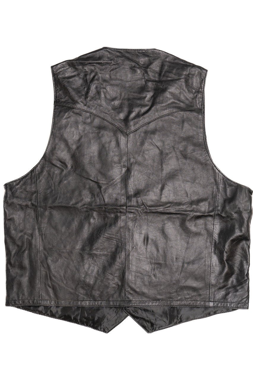 Vintage Scully Buttery Soft Lightweight Leather Vest (1990s)