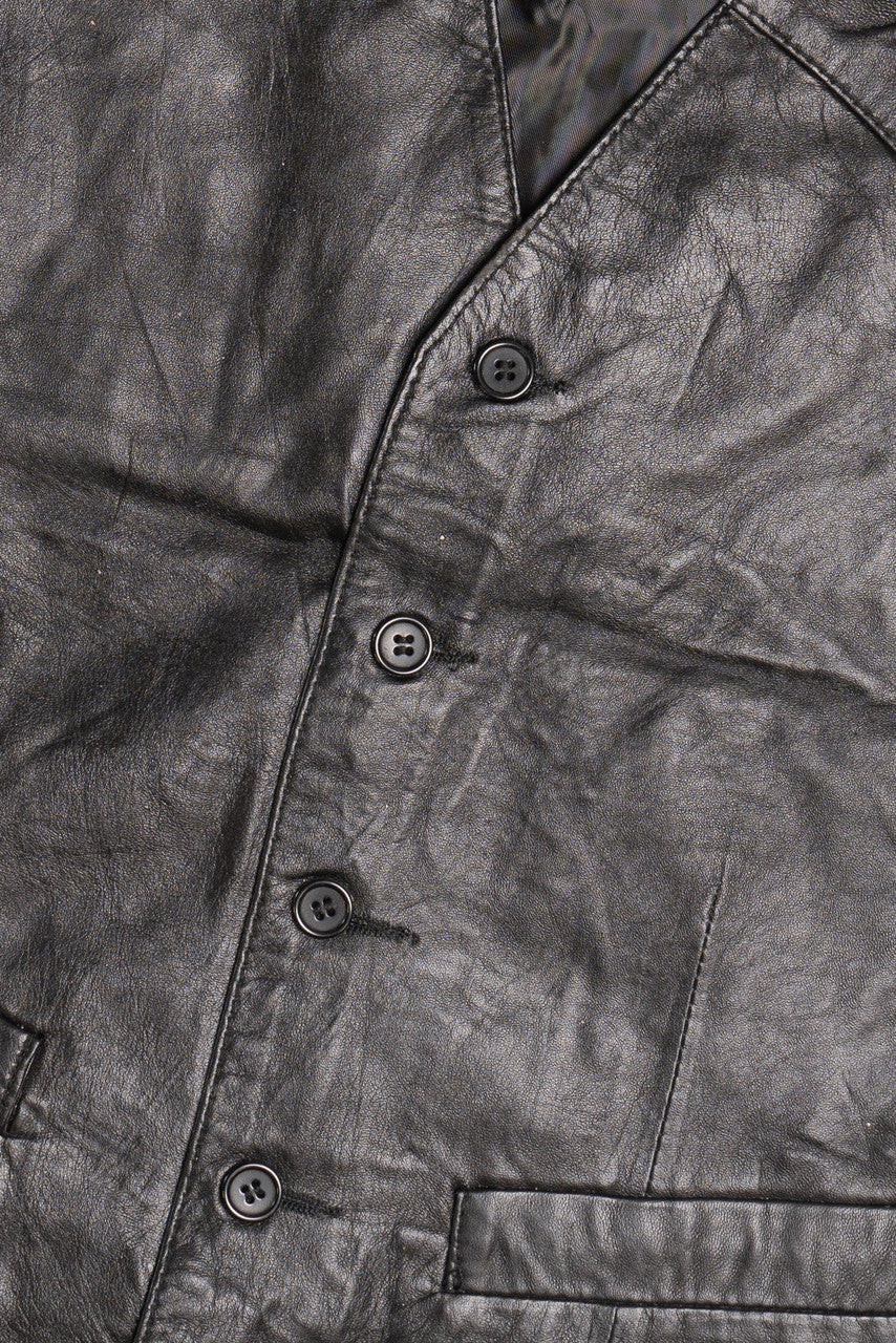 Vintage Scully Buttery Soft Lightweight Leather Vest (1990s)