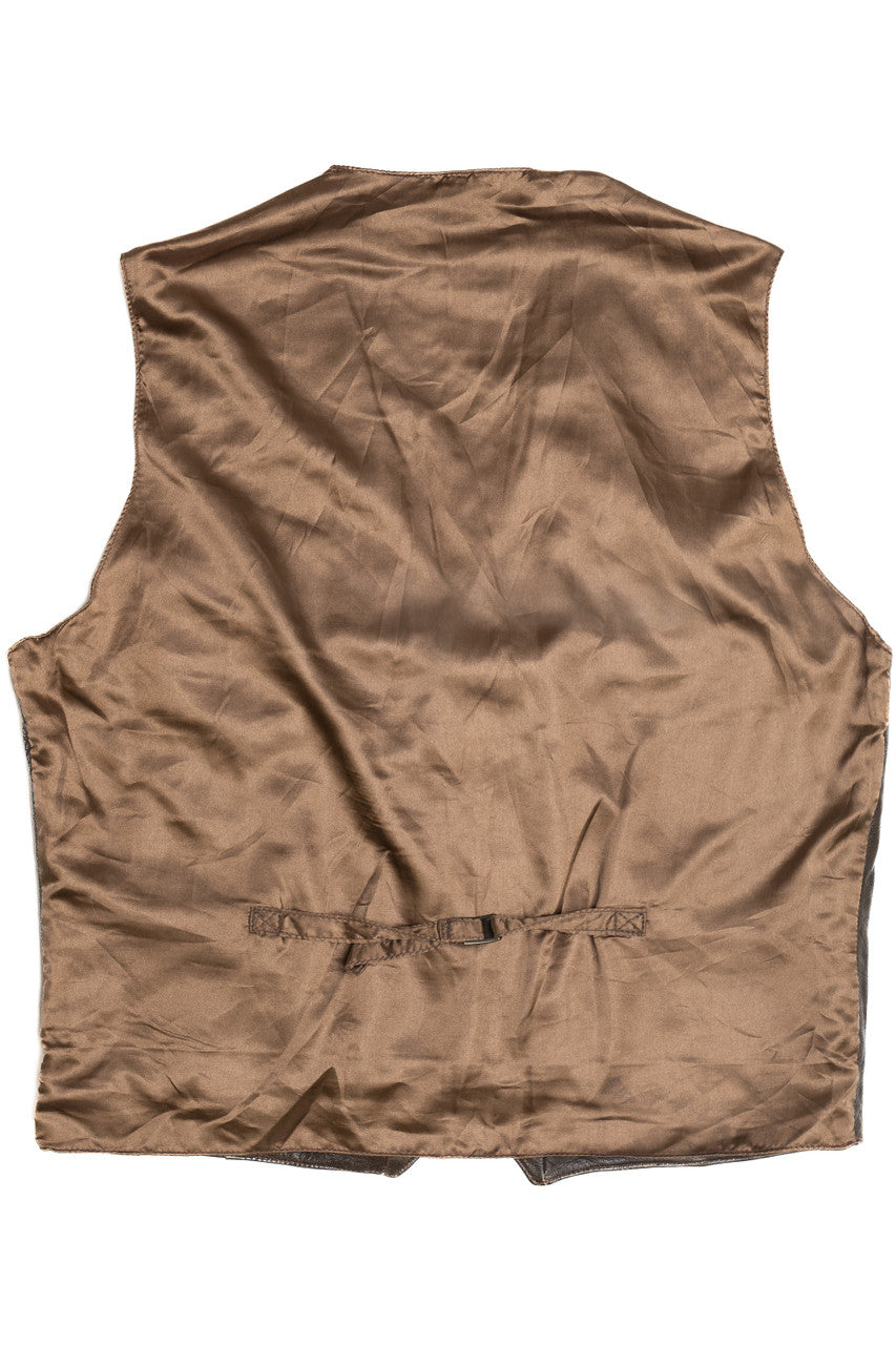 Vintage Chief Apparel Leather Vest (1990s)