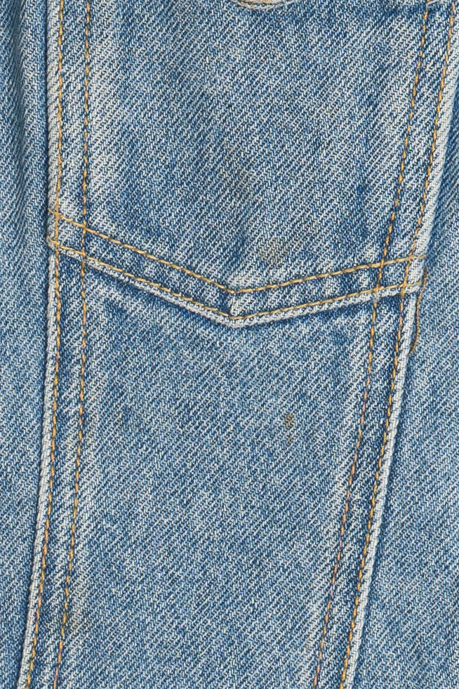 Vintage Paris Blues Denim Vest (1990s)