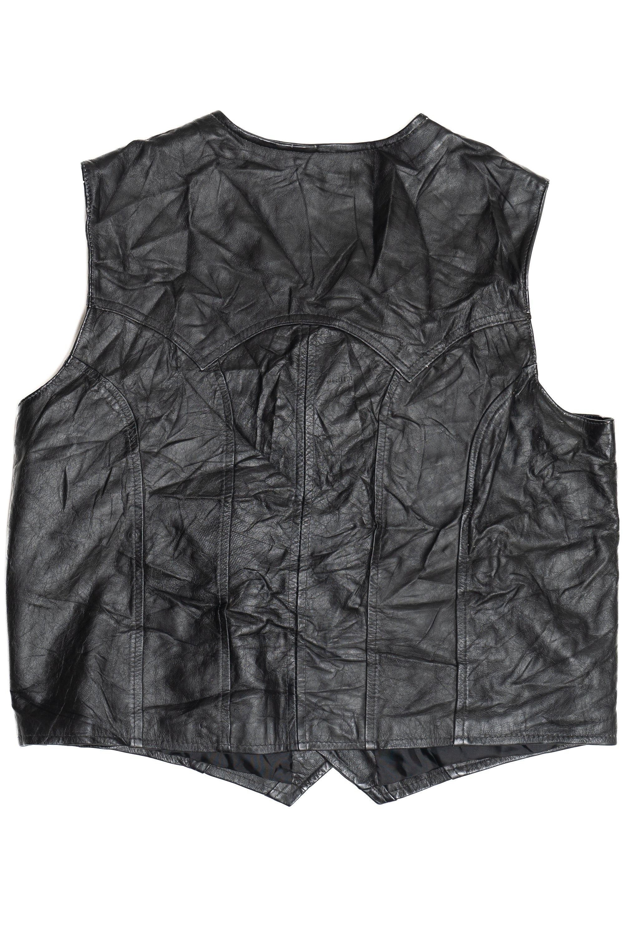 Vintage El Venadito Leather Vest (1990s)