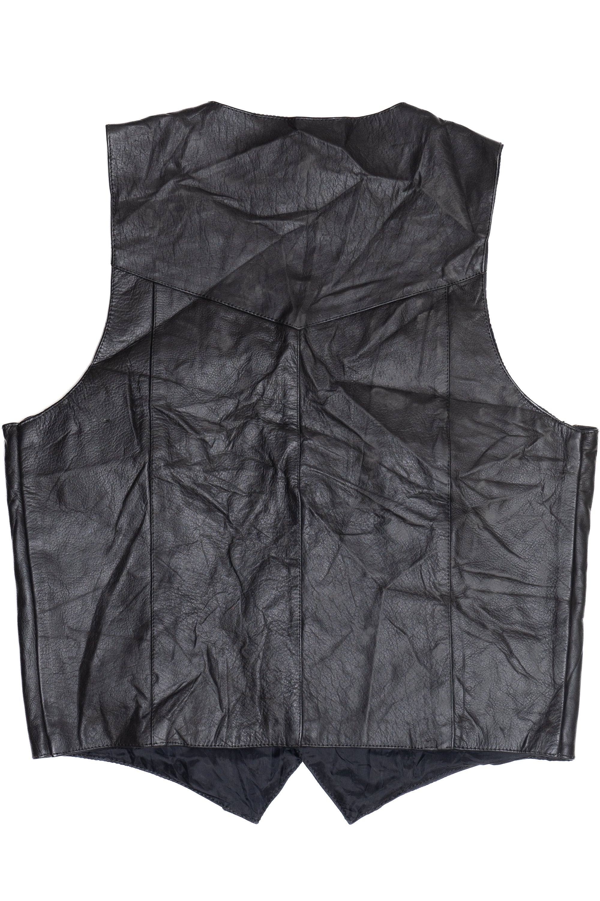 Vintage First Genuine Leather Vest (1990s)