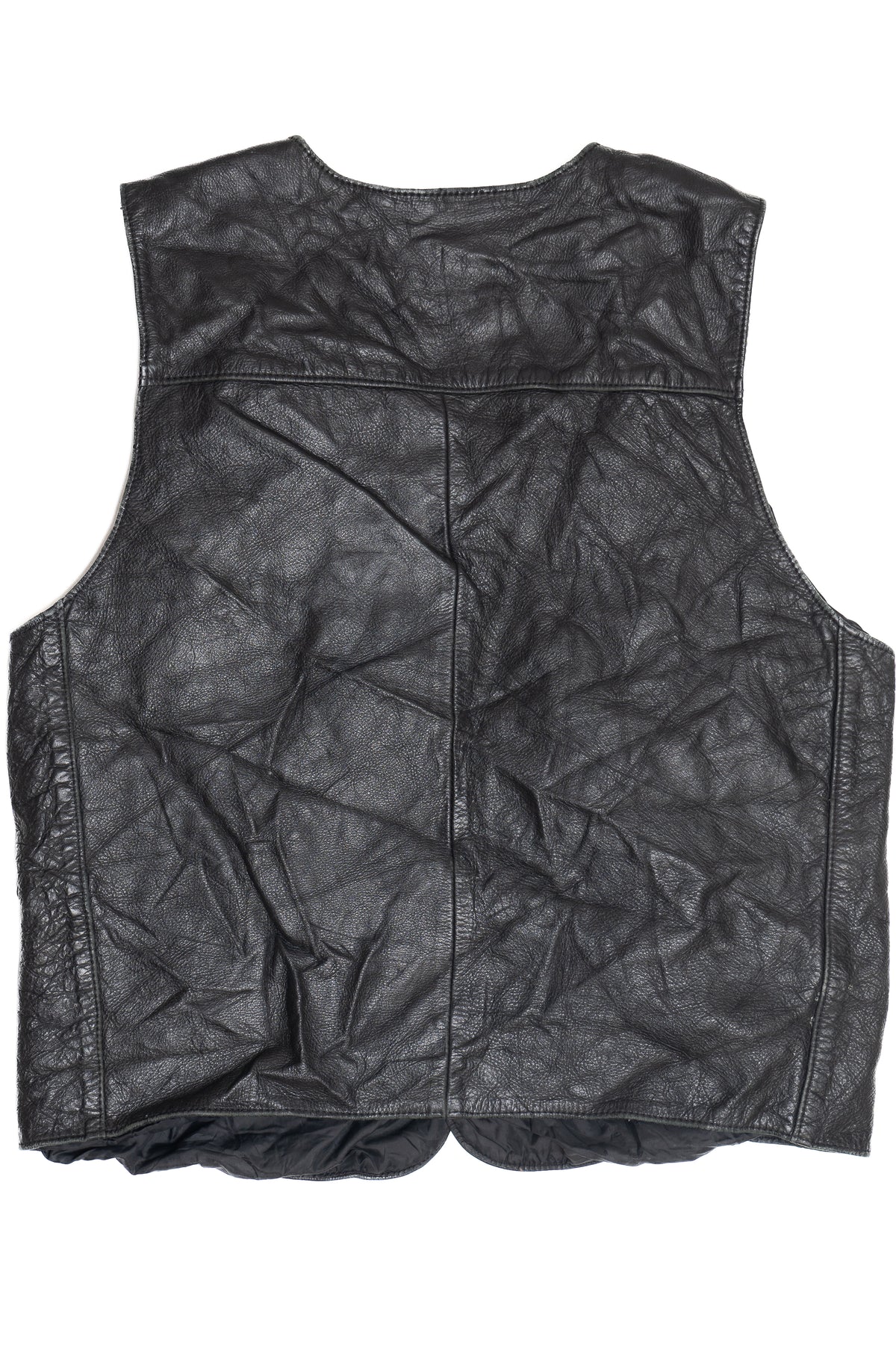 Vintage Harley Davidson Leather Vest (1990s)
