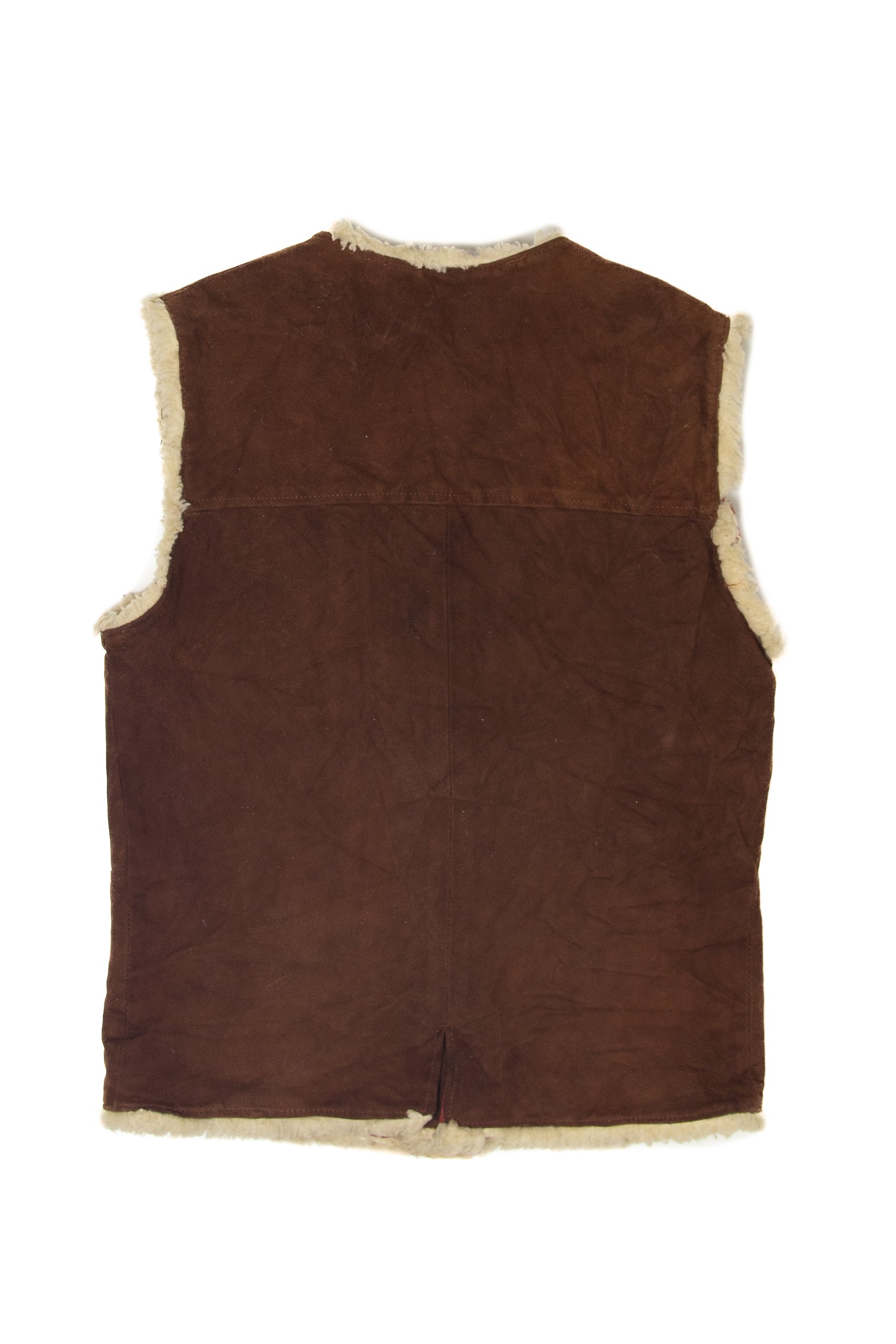 Vintage Enars Fur Trimmed Vest