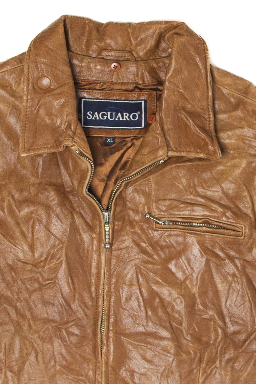 Vintage Sanguaro Leather Vest