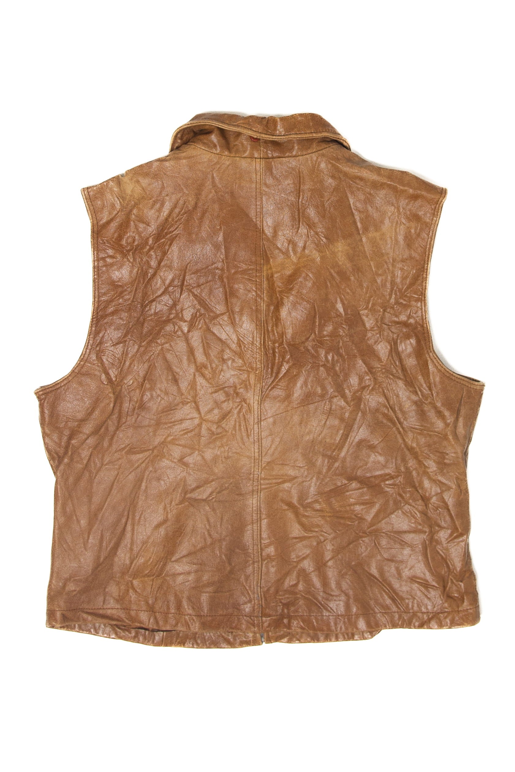 Vintage Sanguaro Leather Vest