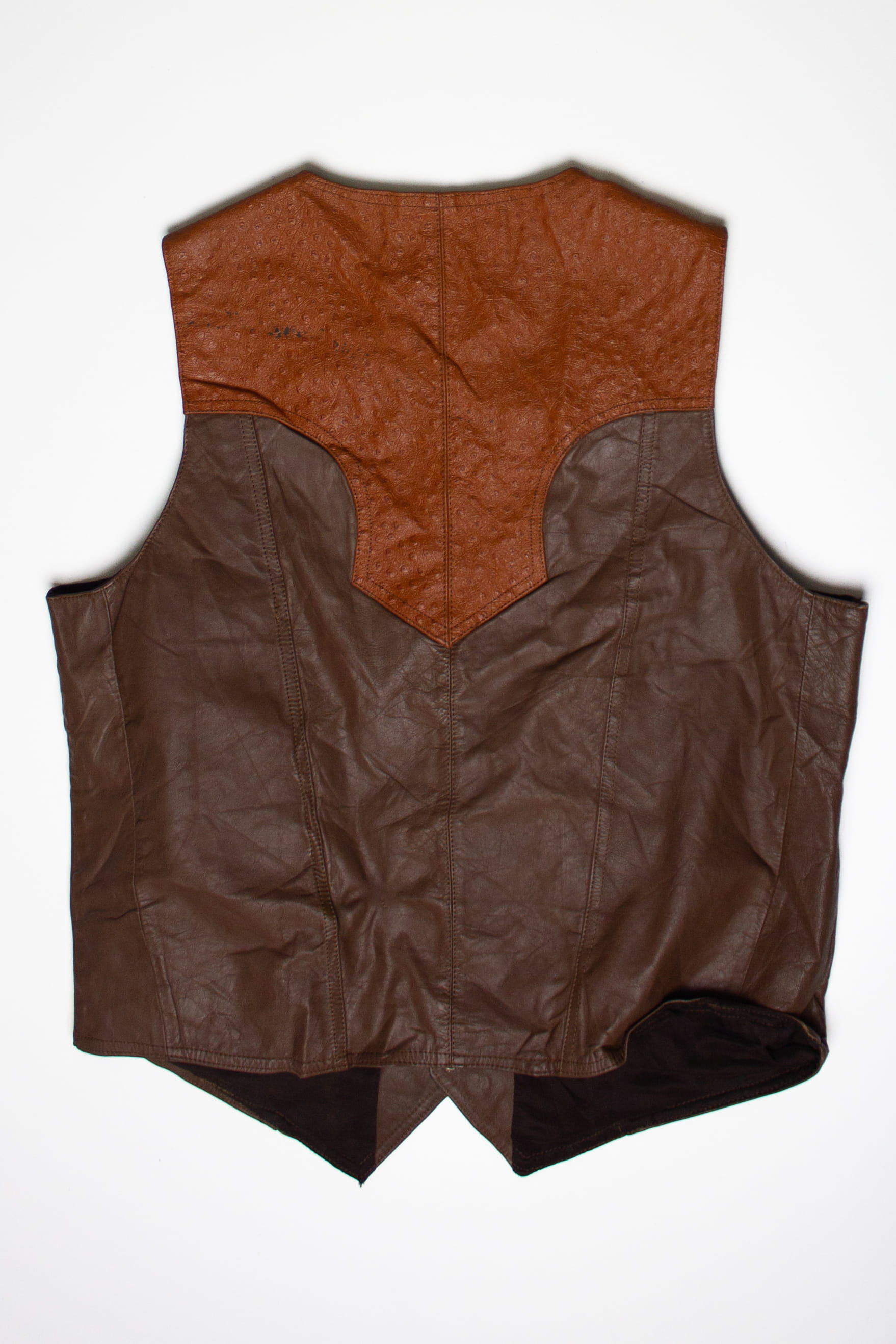 Vintage Recio Leather Vest (1970s)