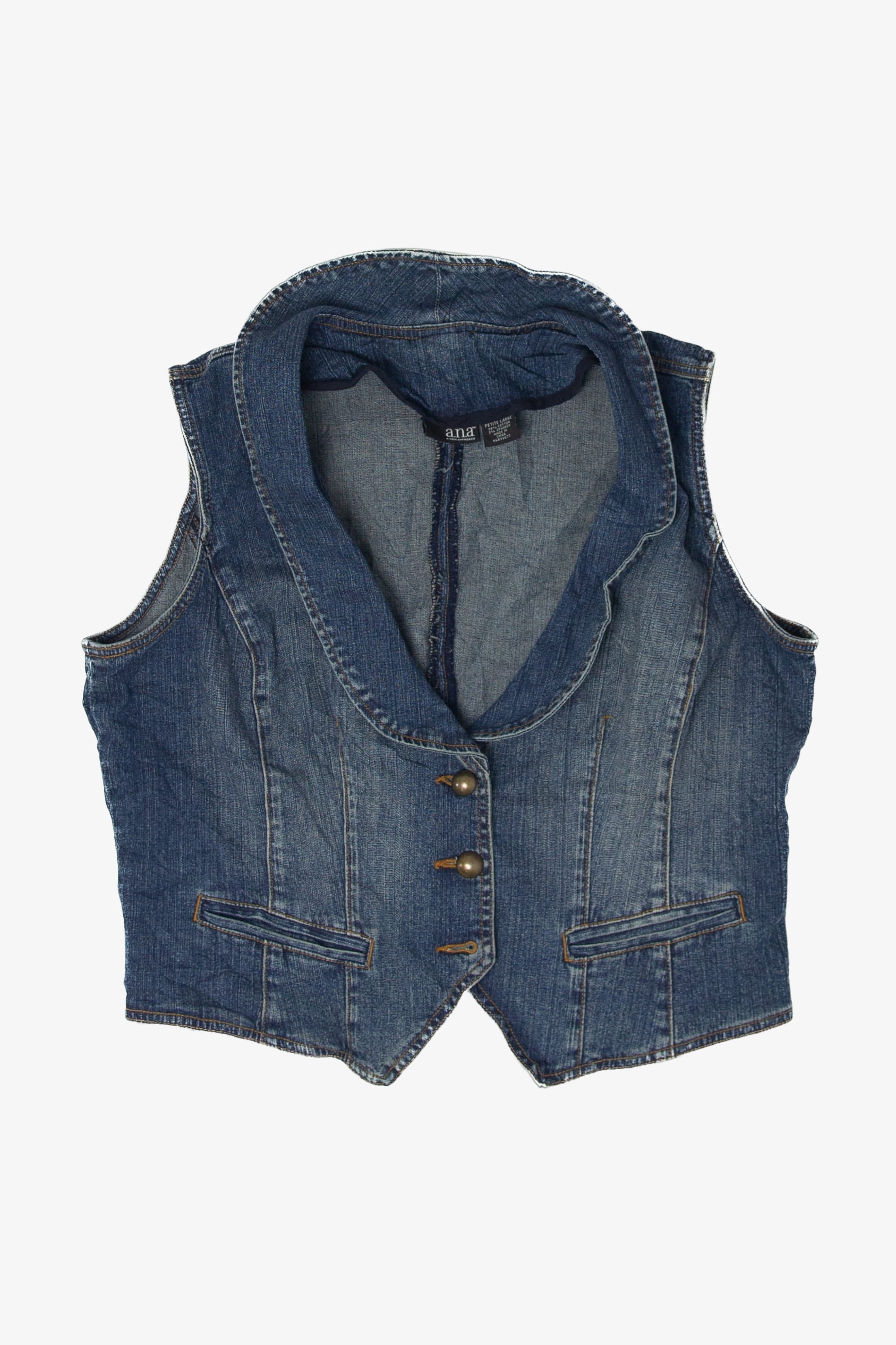 Vintage Ana Denim Vest (1990s)