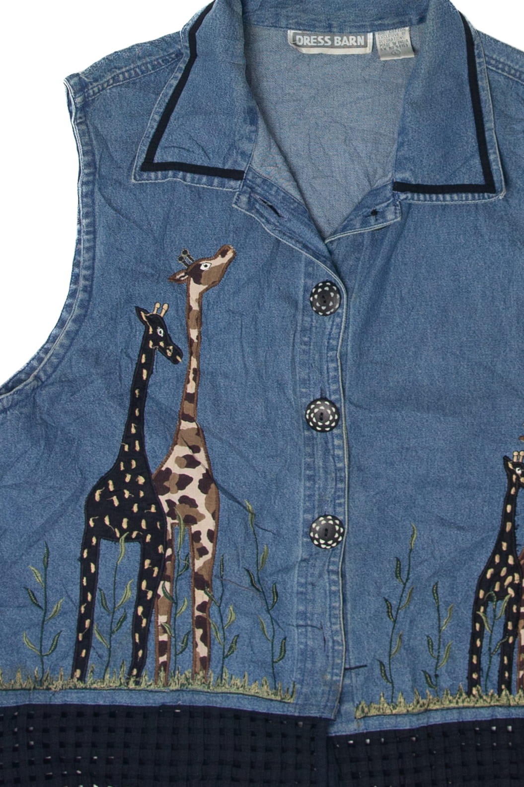 Vintage Dress Barn Giraffe Vest (2000s)