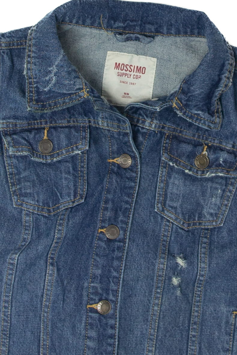 Recycled Mossimo Denim Vest (2010s)