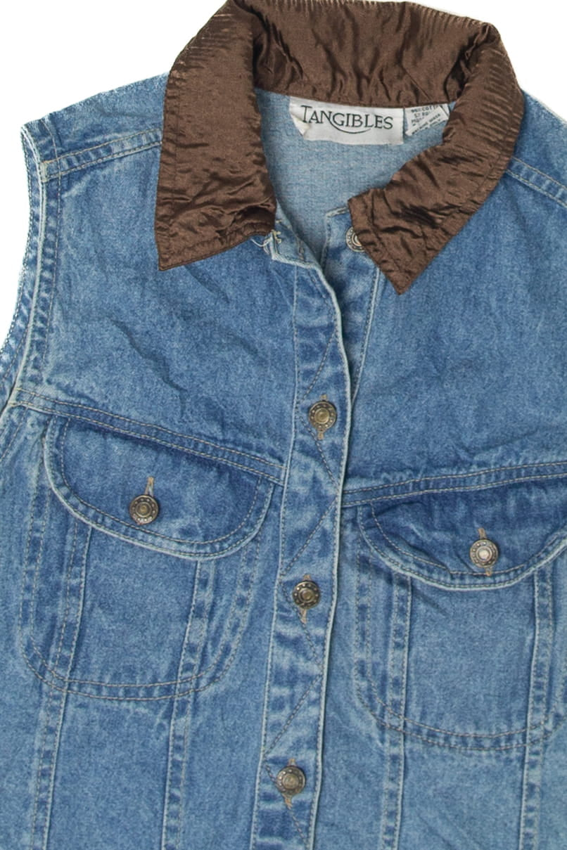 Vintage Tangibles Denim Vest (1990s)