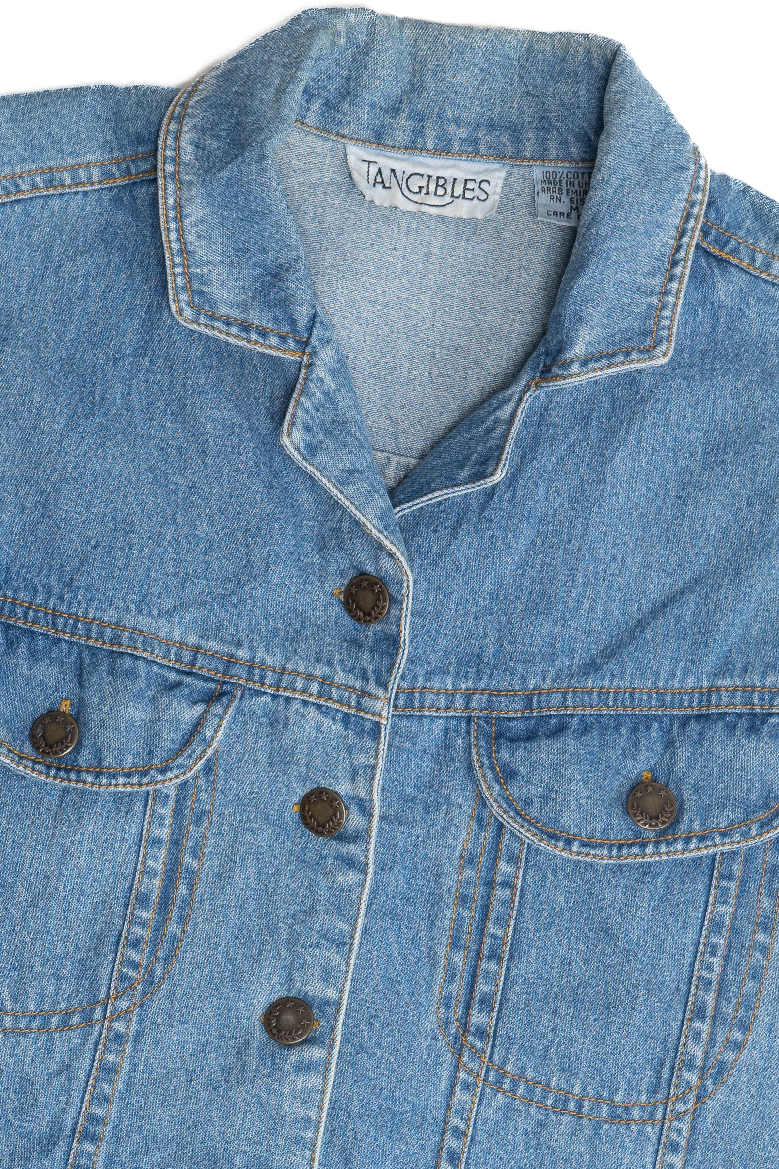 Vintage Tangibles Denim Vest (1990s)