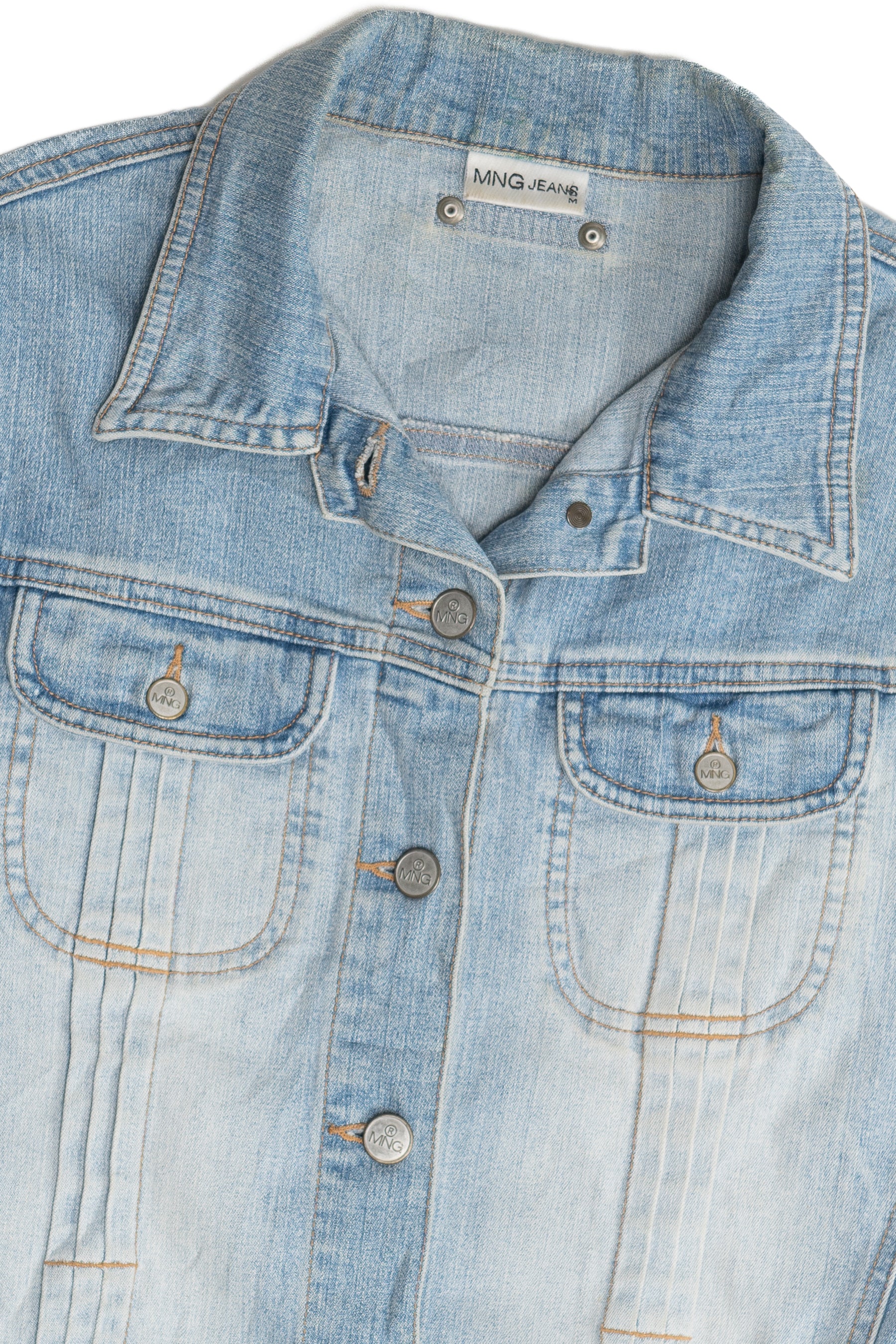 Vintage MNG Jeans Vest (2000s)