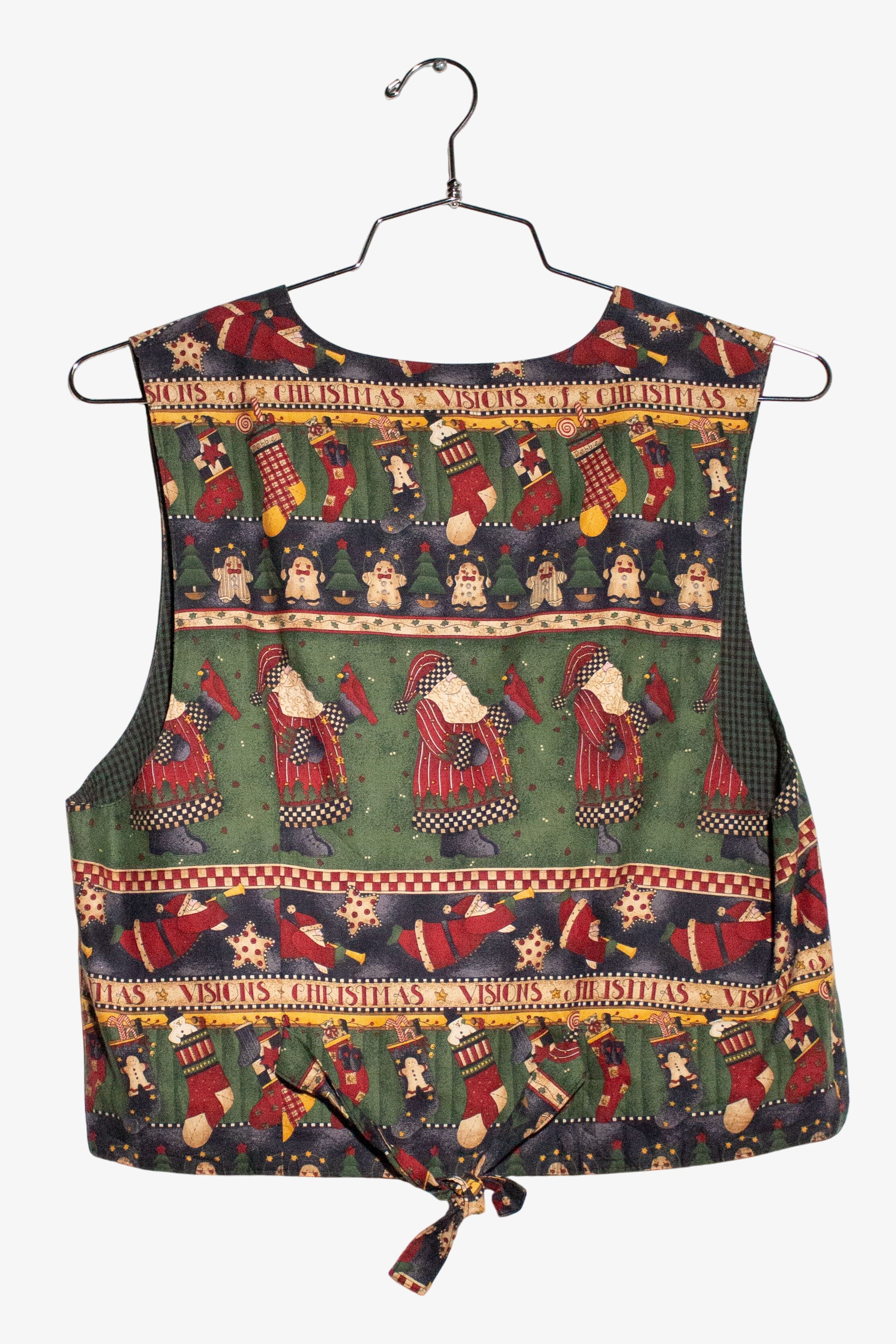 Vintage Visions of Christmas Vest (1990s)