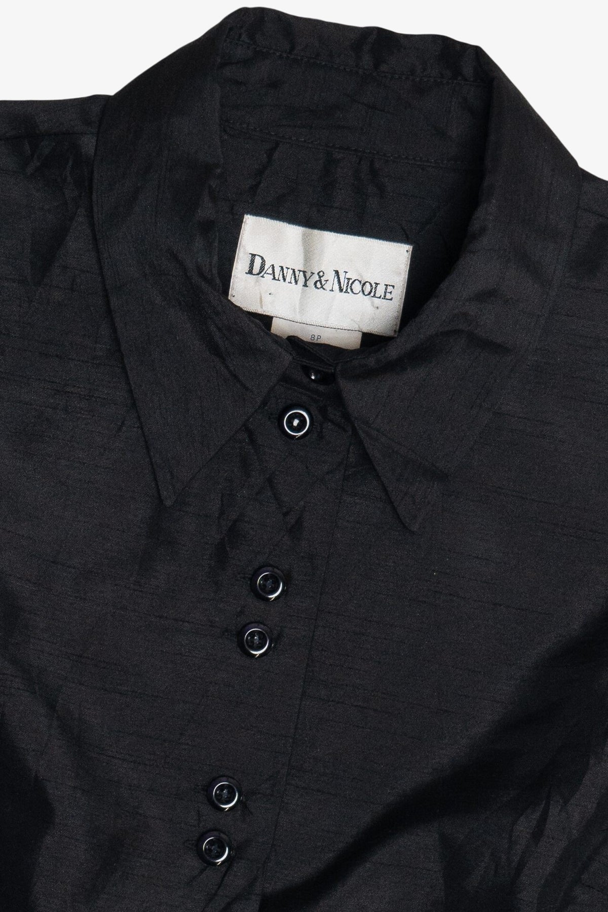 Vintage Y2K Danny & Nicole Beaded Button Up Vest (1990s)