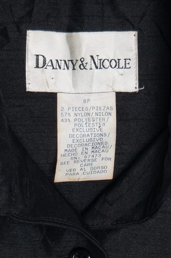Vintage Y2K Danny & Nicole Beaded Button Up Vest (1990s)
