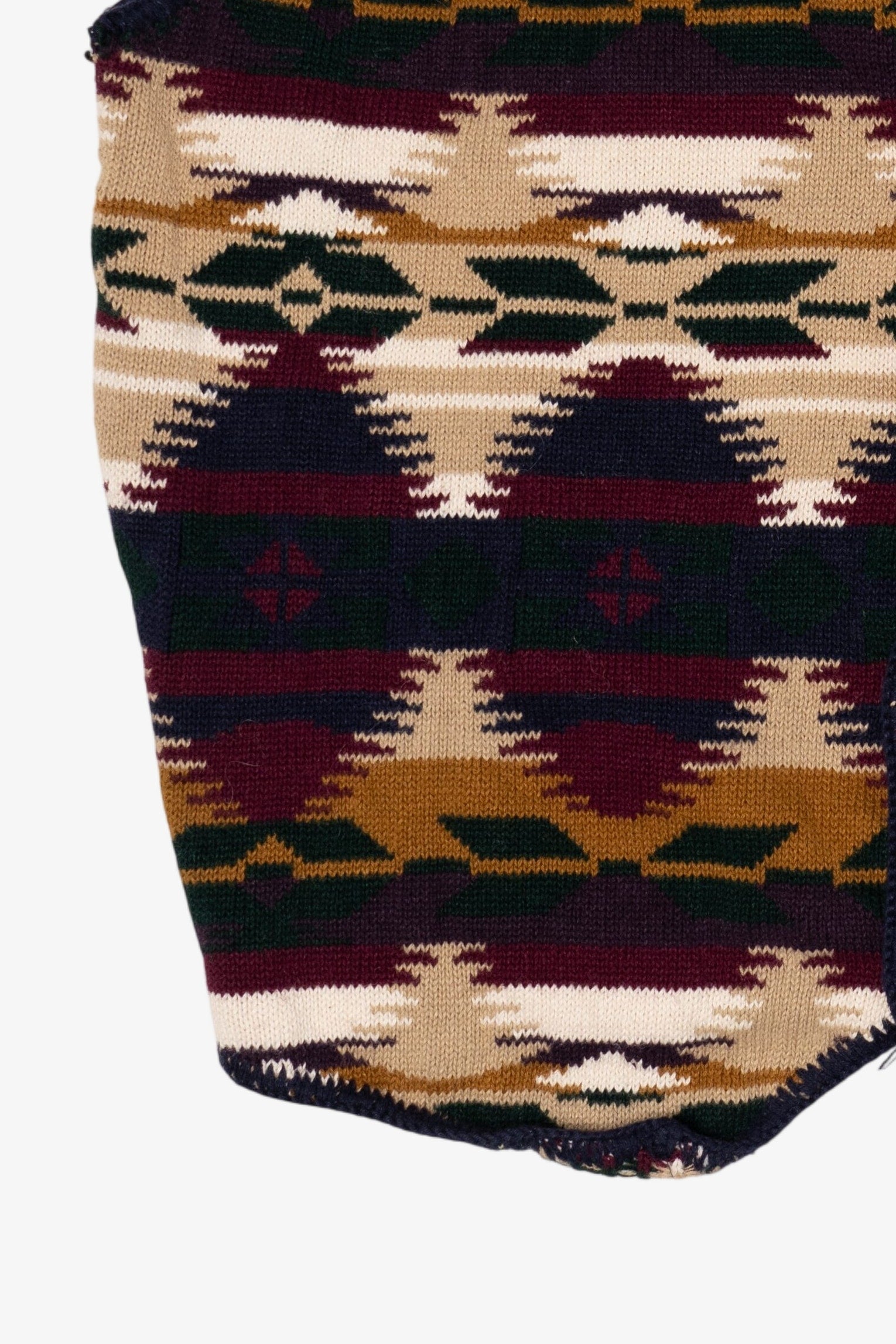 Vintage Structure Southwestern Pattern Vest (1990s)