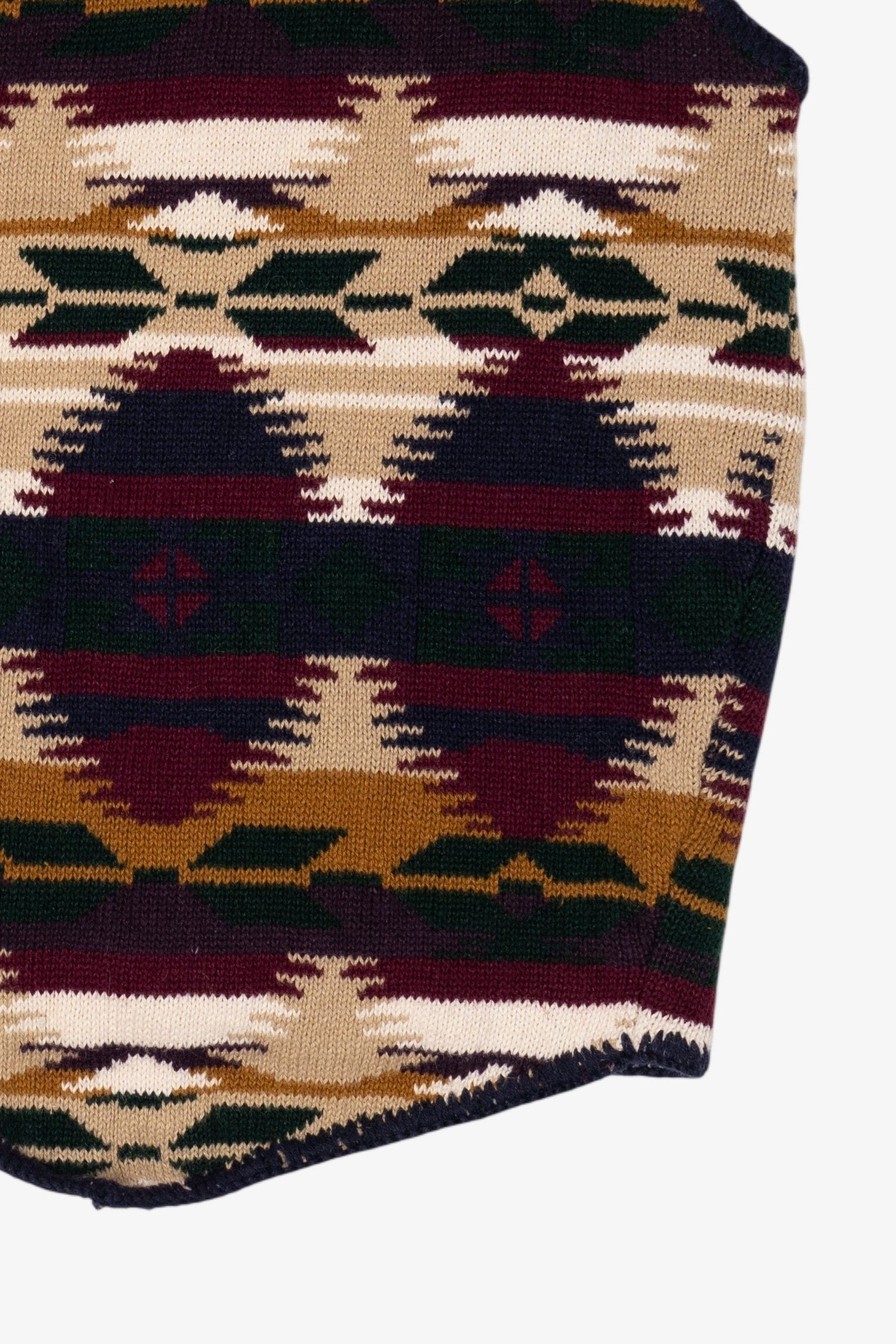 Vintage Structure Southwestern Pattern Vest (1990s)