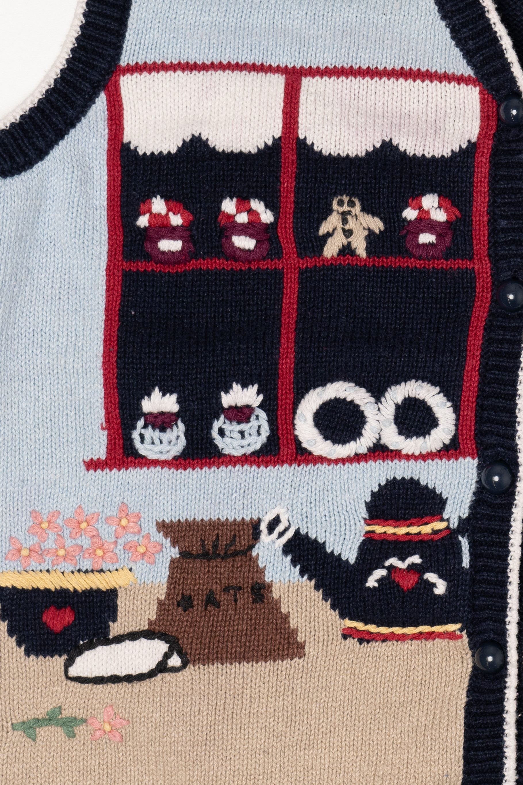 Vintage New Look General Store Bakery Vest (1990s)