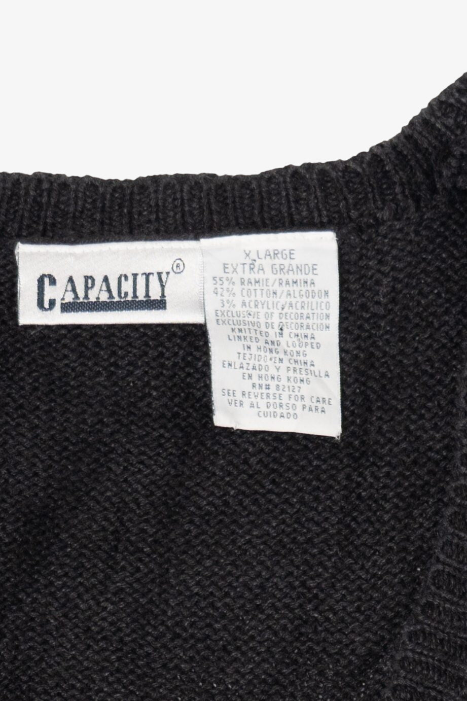 Vintage Flowers And Birds Capacity Vest (1990s)