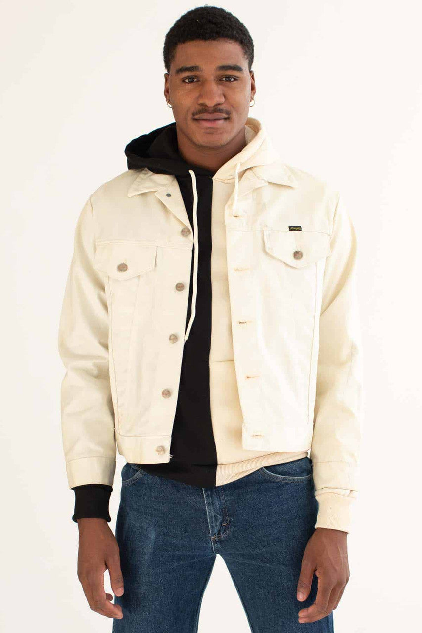 USA製 Wrangler white trucker jacket Wrangler Western Jacket Natural 112315220 - Free Shipping at